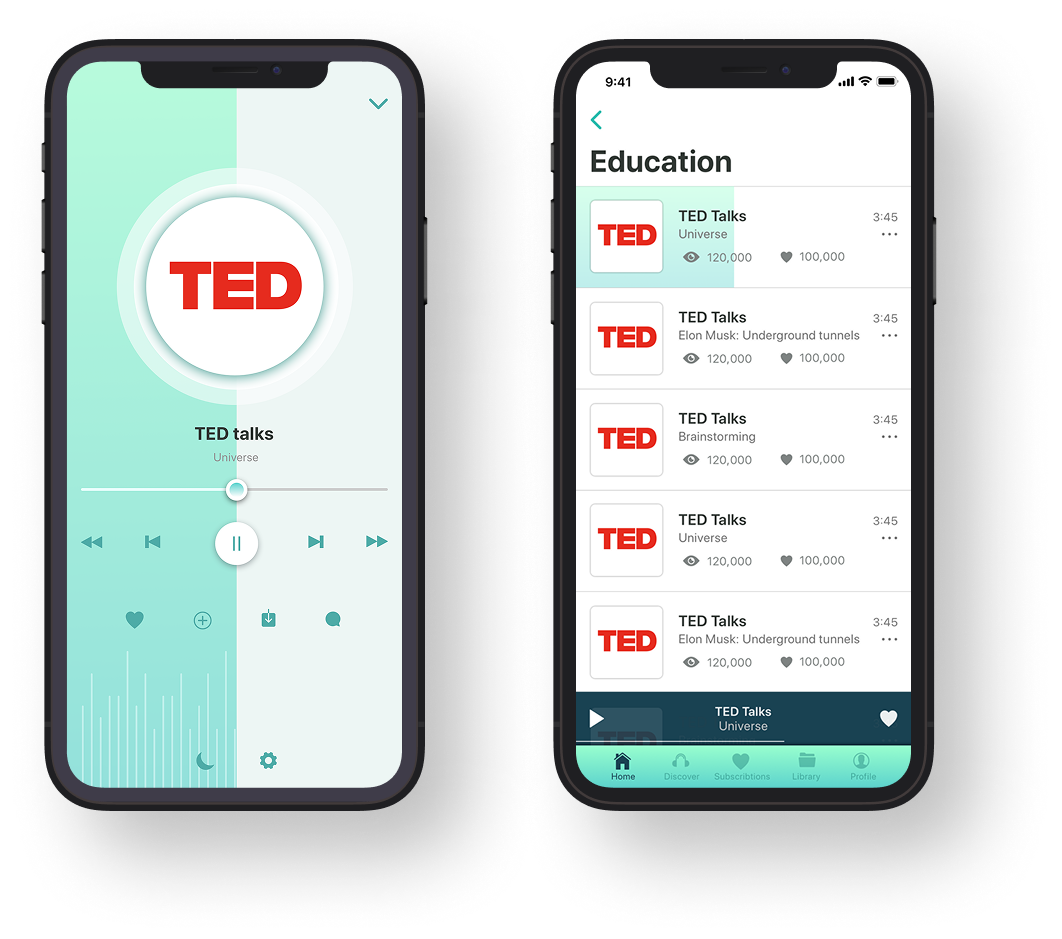 Audio Streaming App Development